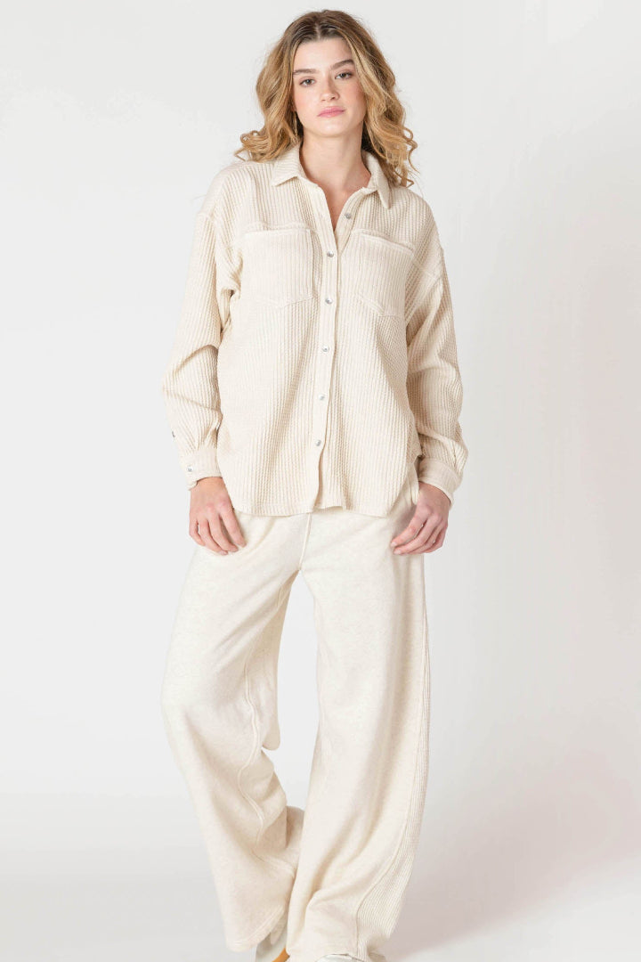 Room 34 Thermal Knit Shirt