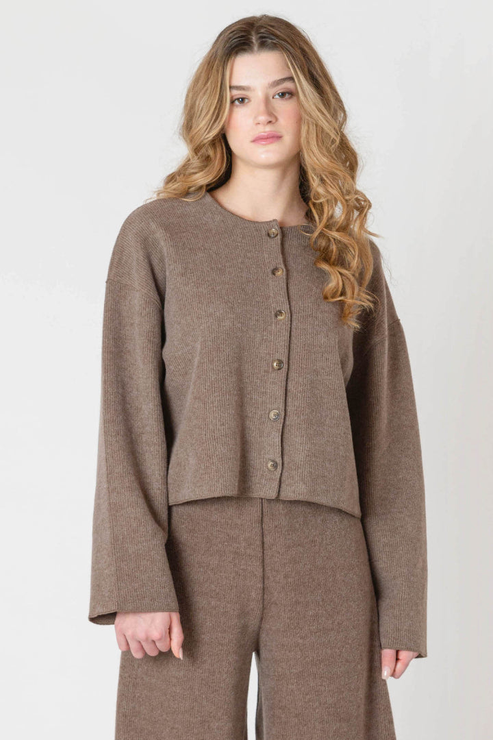 Room 34 Ribbed Cardigan