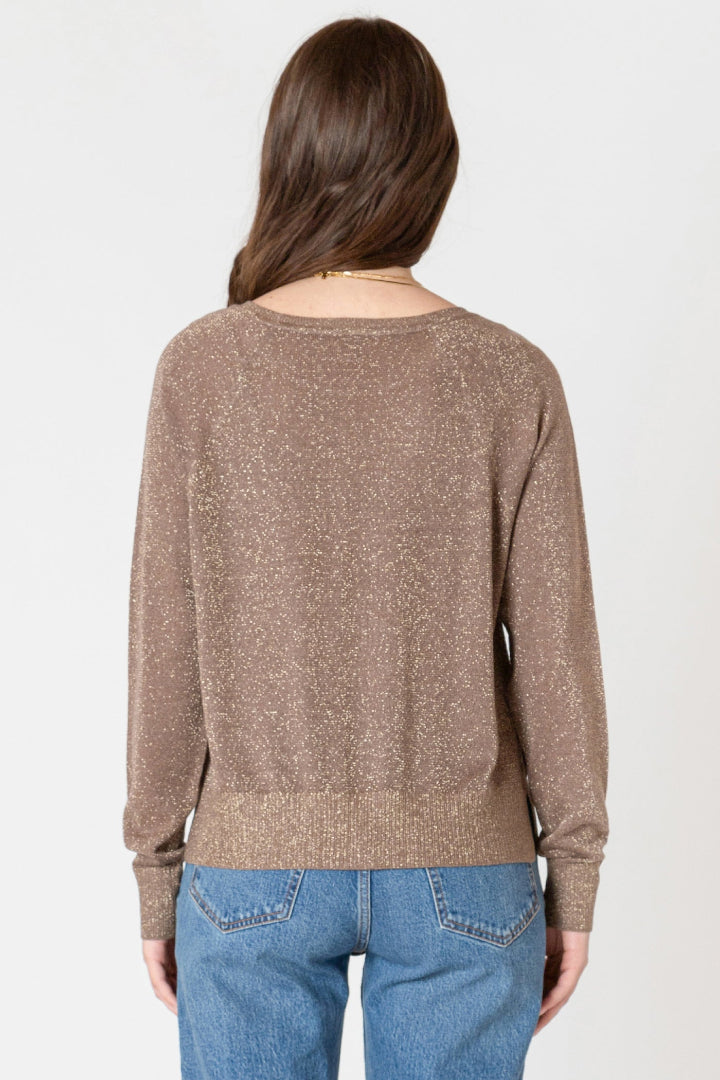Room 34 DV Raglan Lurex Sweater
