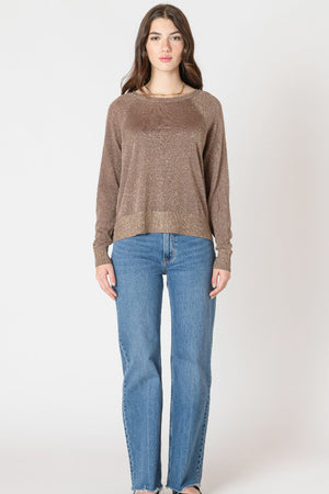 Room 34 DV Raglan Lurex Sweater