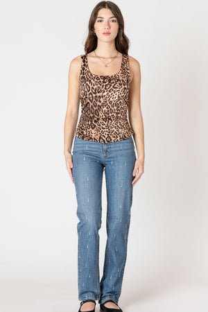 Black Tape Essential Tank Cheetah