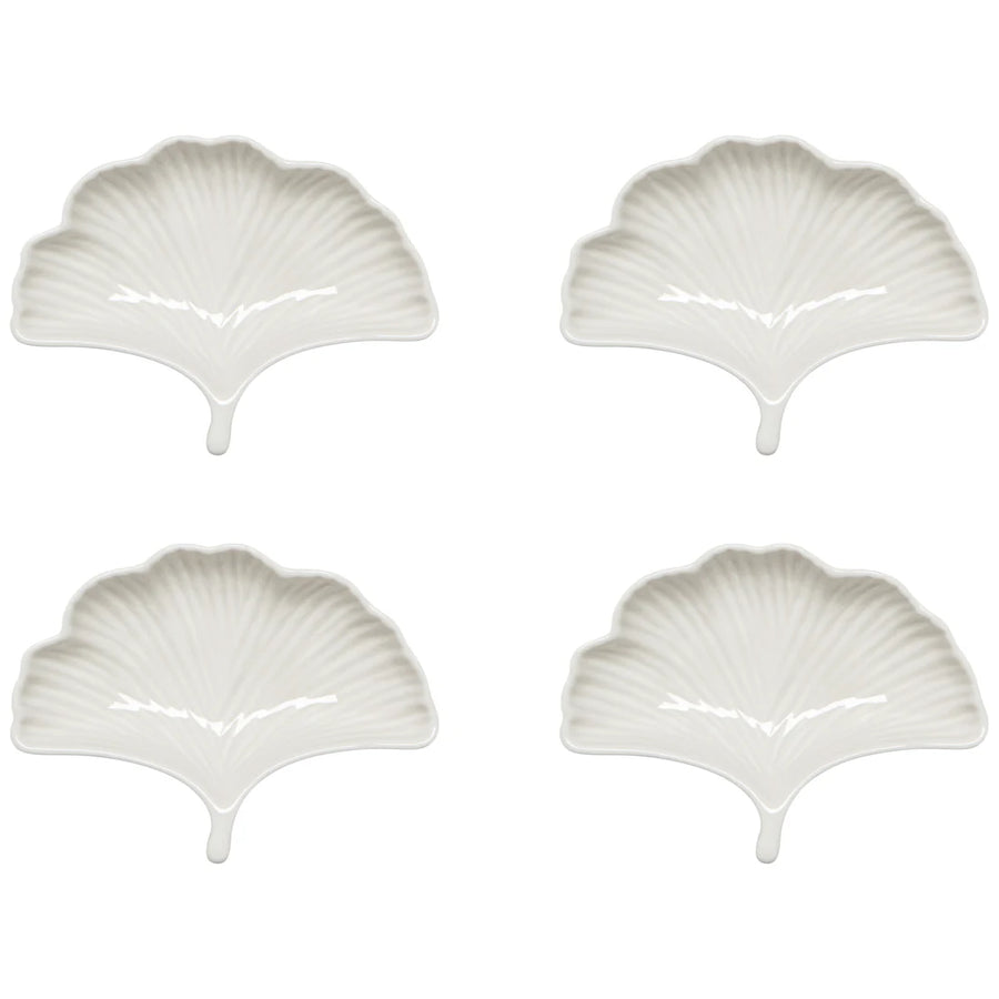 Danica Set/4 Dip Dish Ginkgo Oyster