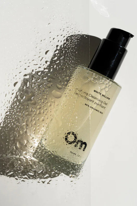 Om Organics White Willow Purifying Cleansing Gel - Full Size 105ml