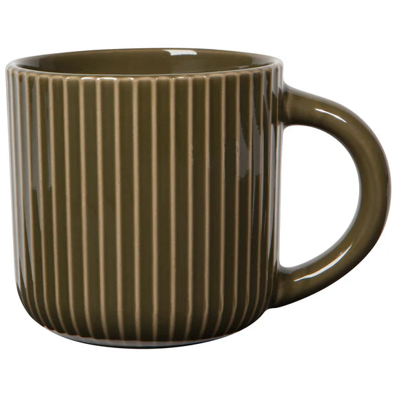 Danica Mug 22oz Fluted Olive Branch
