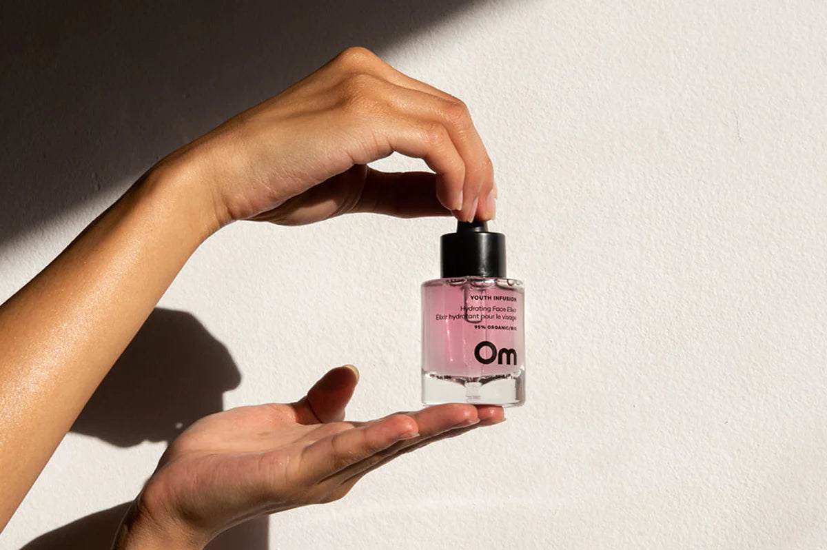 Om Organics Youth Infusion Hydrating Face Elixir - Full Size 30ml