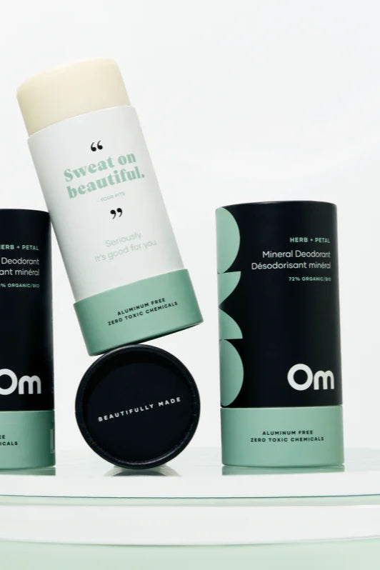 Om Organics Herb + Petal Mineral Deodorant