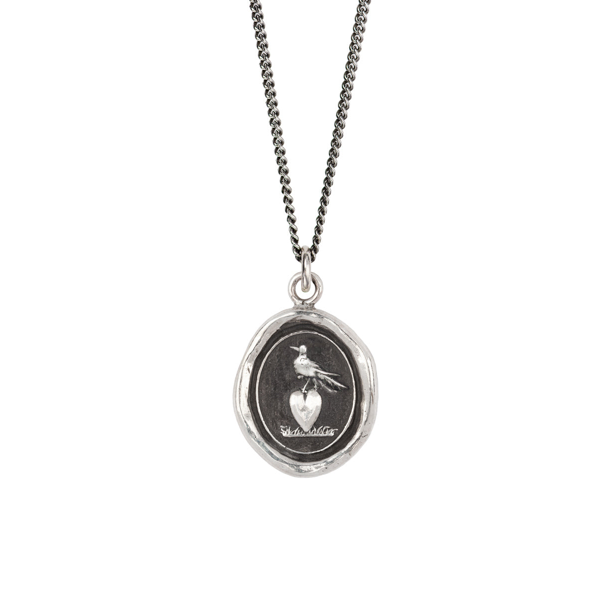 Pyrrha Talisman Martlet & Heart 20" Chain