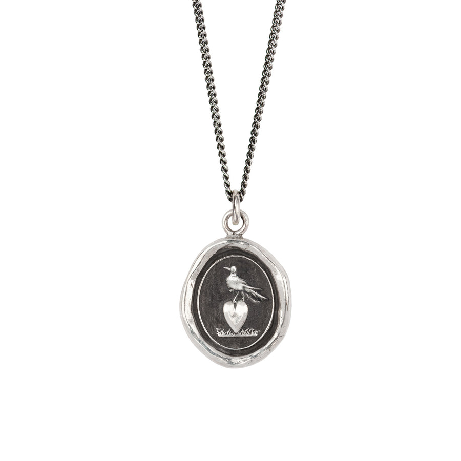 Pyrrha Talisman Martlet & Heart 20" Chain