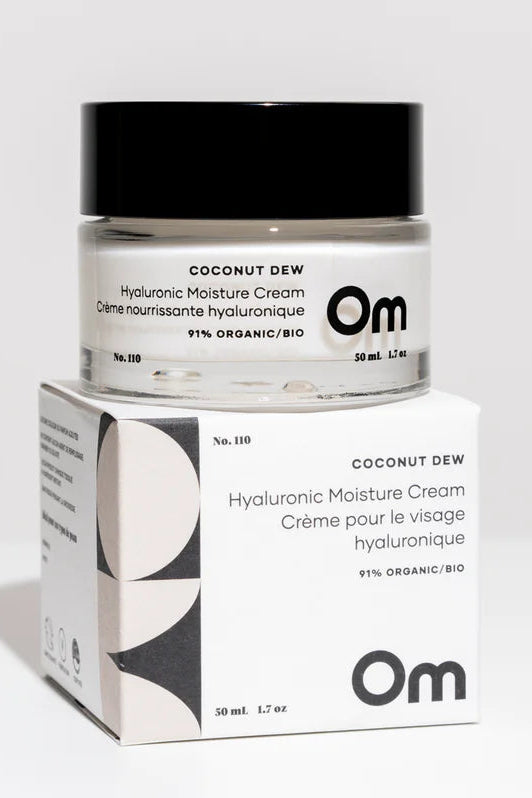 Om Organics Coconut Dew Hyaluronic Moisture Cream - Full size 50ml