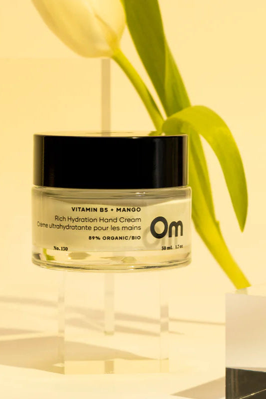 Om Organics Vitamin B5 + Mango Rich Hydration Hand Cream