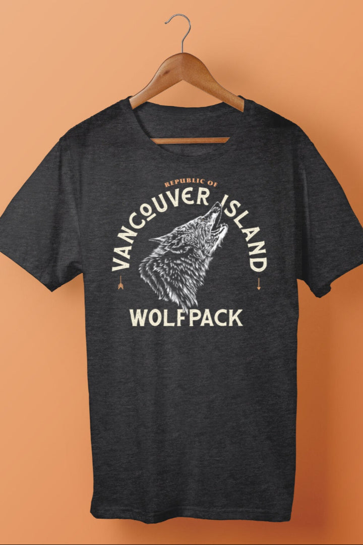 Republic Of Vancouver Island Wolf Pack Tee