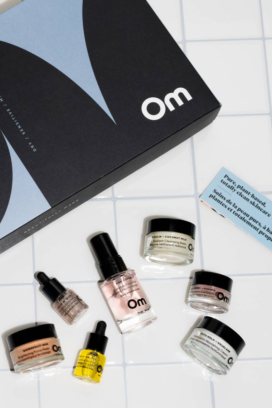 Om Organics Mini Face Care Kit - Dry / Sensitive / Age Conscious