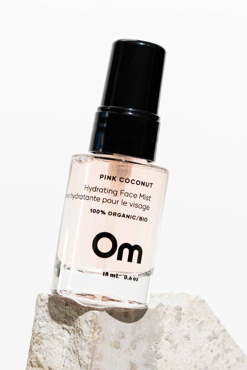 Om Organics Mini Pink Coconut Hydrating Face Mist - Mini 18ml