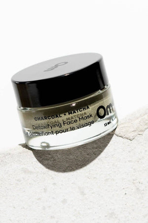 Om Organics Mini Charcoal + Matcha Detoxifying Face Mask - Mini 13ml