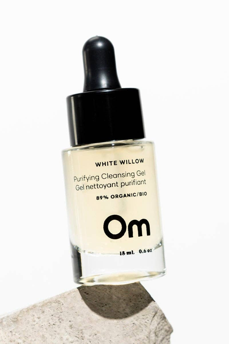 Om Organics Mini White Willow Purifying Cleansing Gel - Mini 18ml
