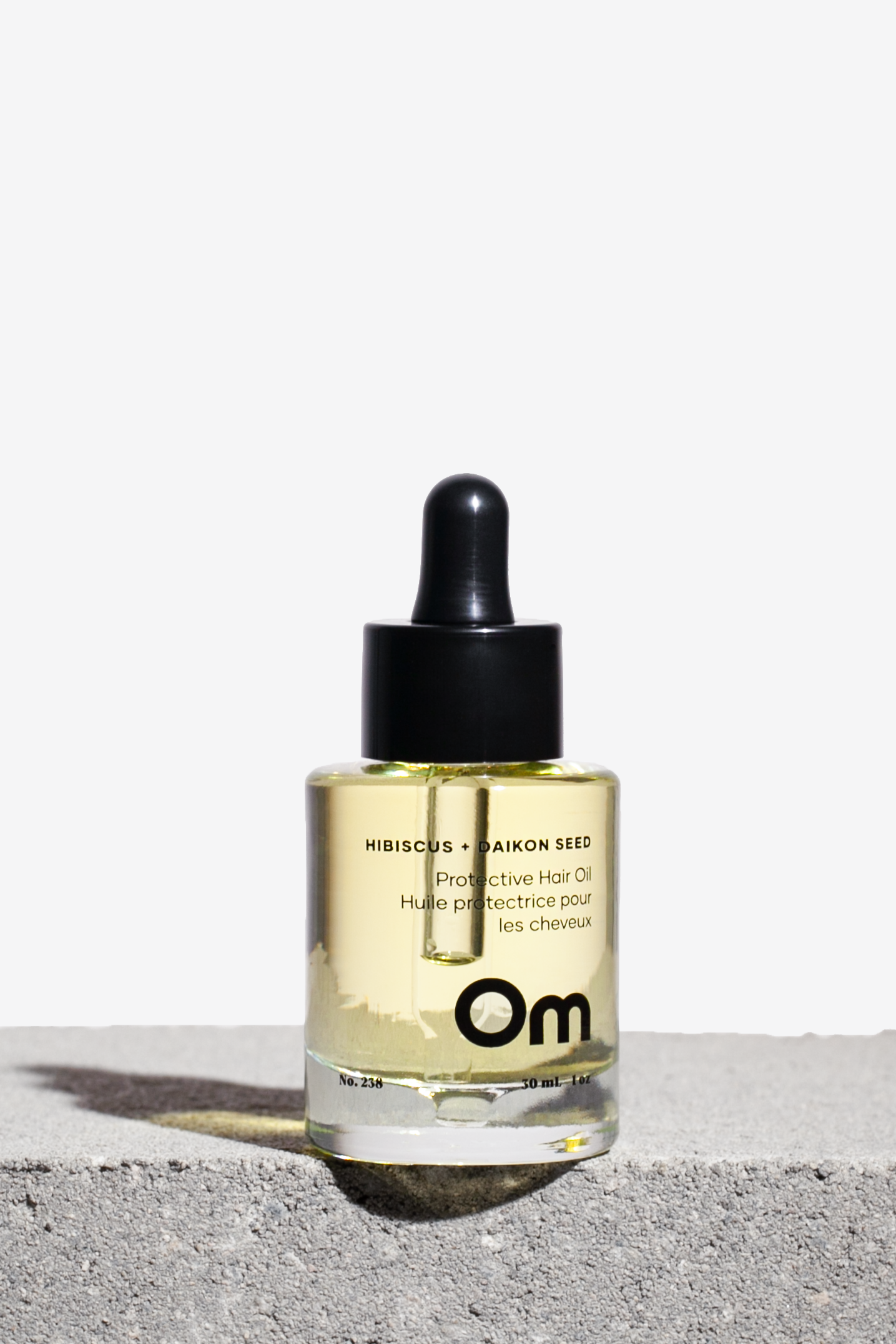 Om Organics Hibiscus + Daikon Seed Protective Hair Oil