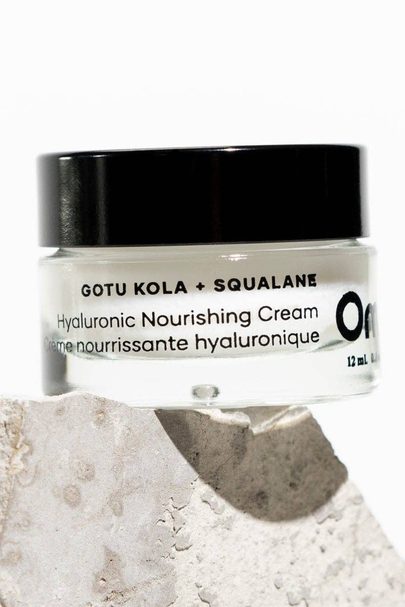 Om Organics Mini Gotu Kola + Squalane Hyaluronic Nourishing Cream - Mini 12ml