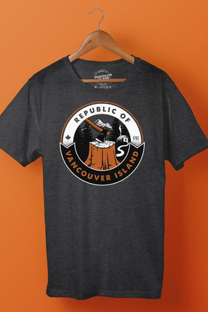 Republic of Vancouver Island Axe Tshirt