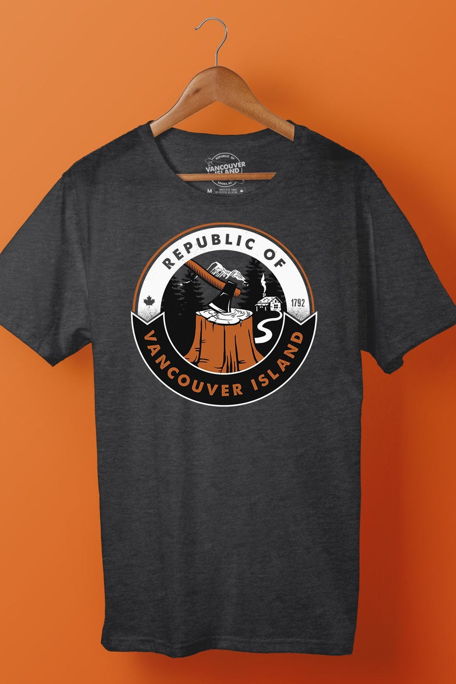 Republic of Vancouver Island Axe Tshirt