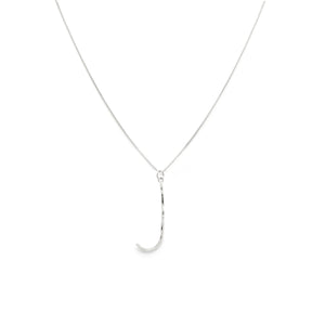 Laughing Sparrow J Letter Necklace