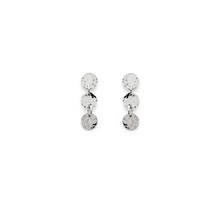 Laughing Sparrow 3 Dot Earrings Mini Stud