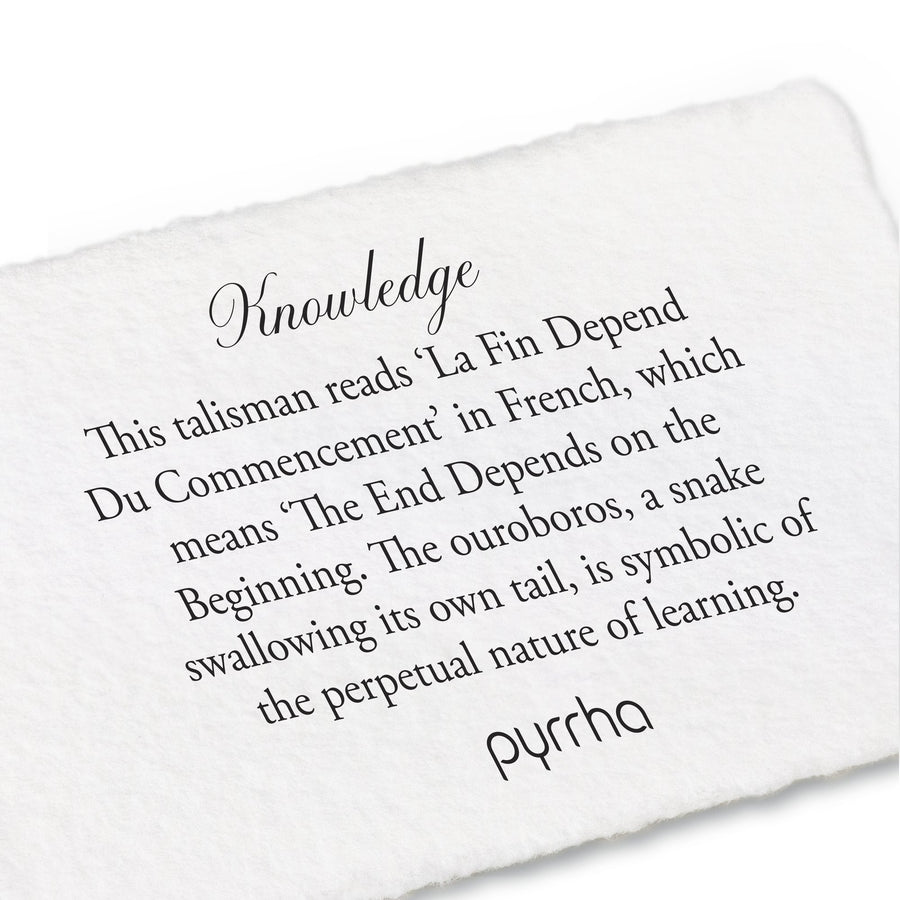 Pyrrha Talisman Knowledge