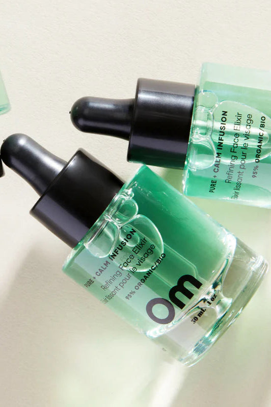 Om Organics Pure + Calm Infusion Refining Face Elixir