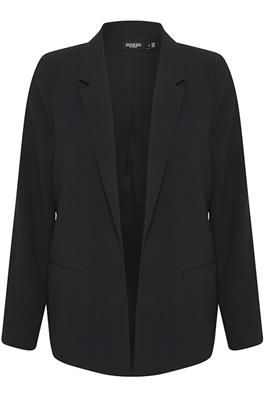 Soaked in Luxury Shirley Blazer Long Sleeve Black