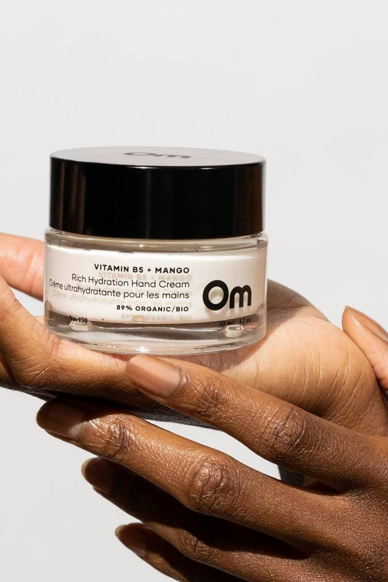 Om Organics Vitamin B5 + Mango Rich Hydration Hand Cream