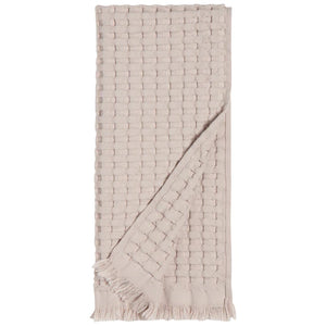 Danica Heirloom Cotton Hand Towel Stone