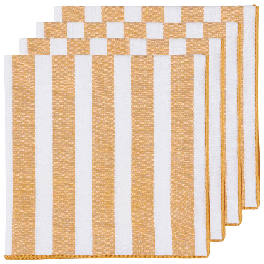 Danica Set/4 Napkin Caban Stripe Ochre