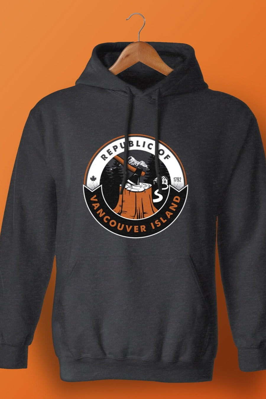 Republic of Vancouver Island Hoodie Axe