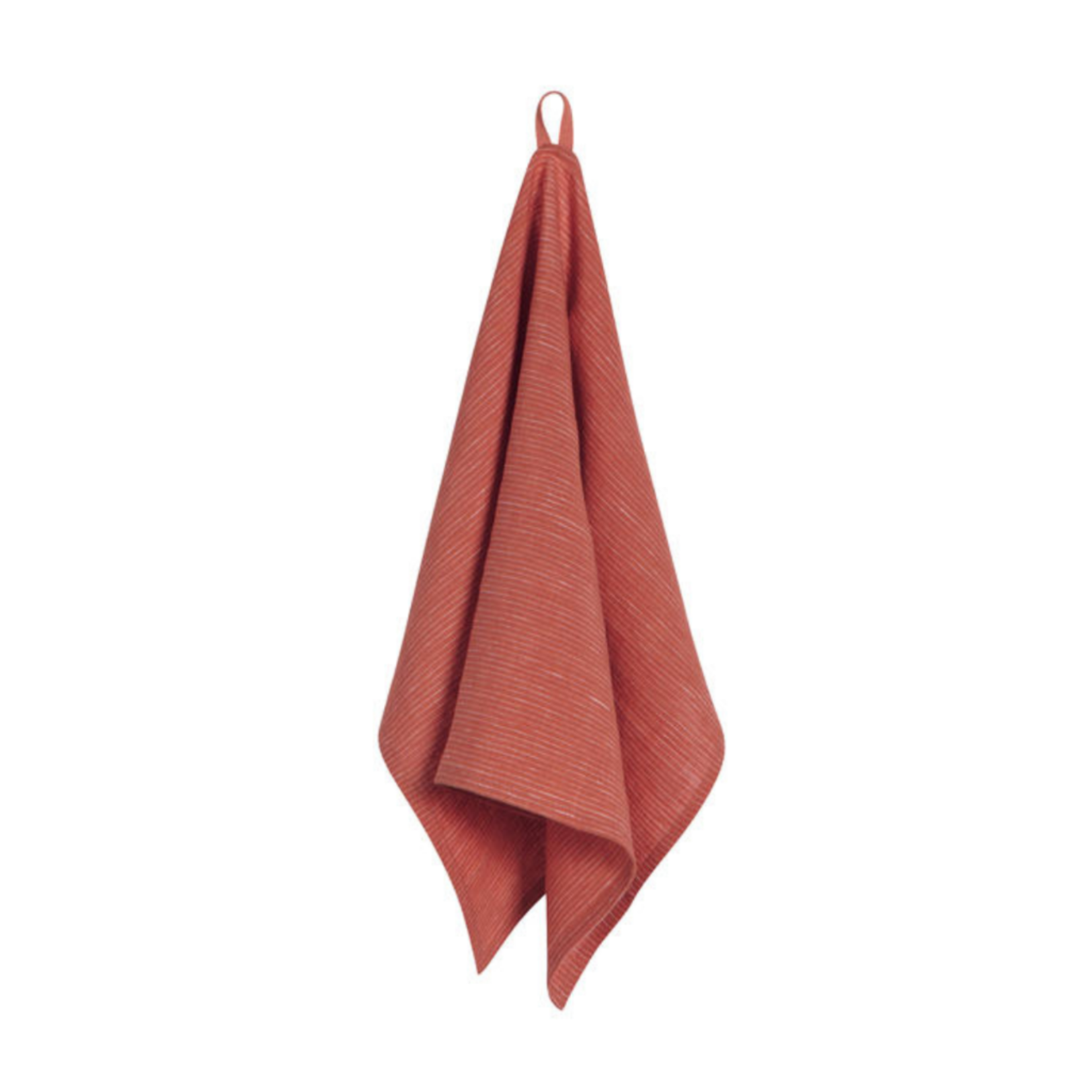 Danica Heirloom Linen Tea Towel Clay