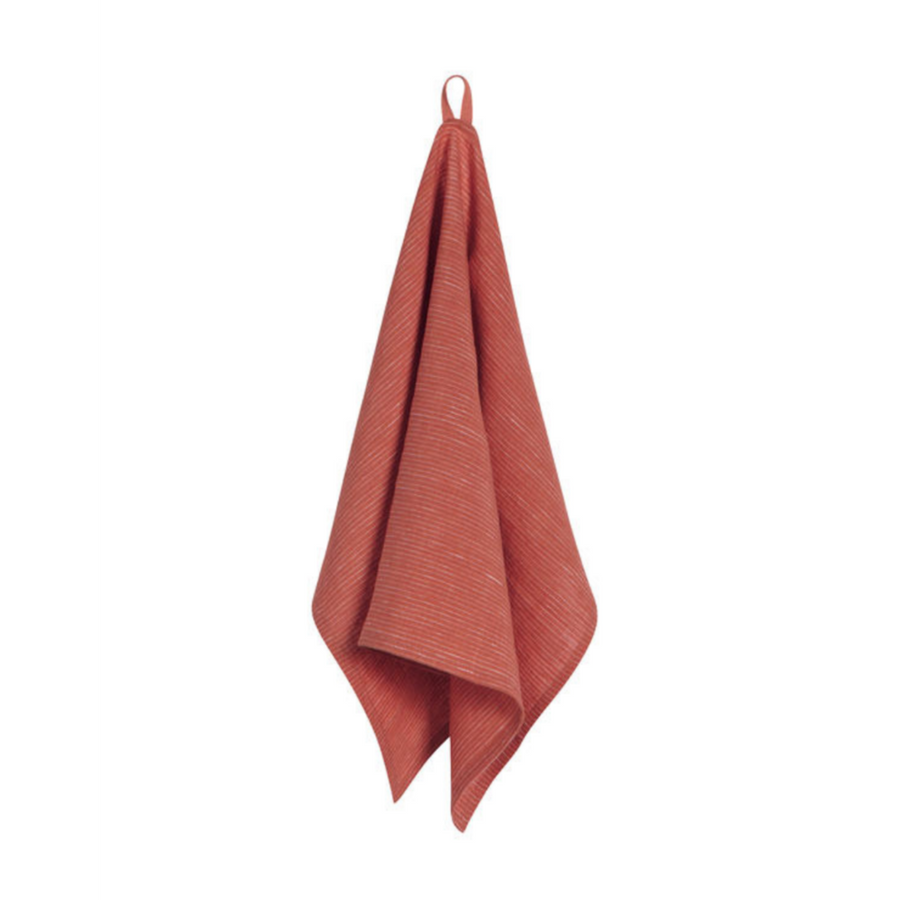 Danica Heirloom Linen Tea Towel Clay