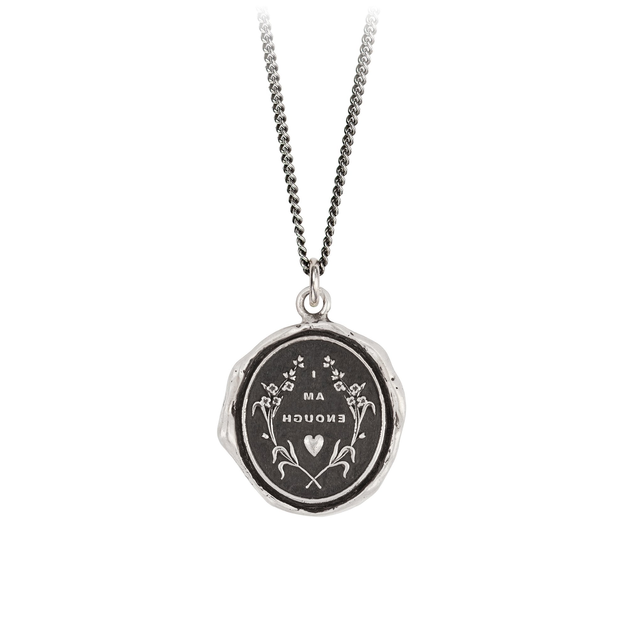 Pyrrha Talisman I Am Enough 20" Fine Curb Chain