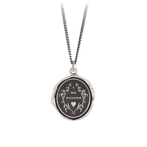 Pyrrha Talisman I Am Enough 20" Fine Curb Chain