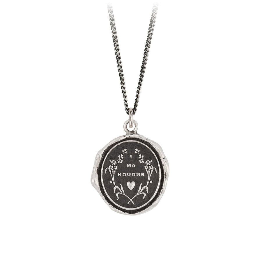 Pyrrha Talisman I Am Enough 20" Fine Curb Chain