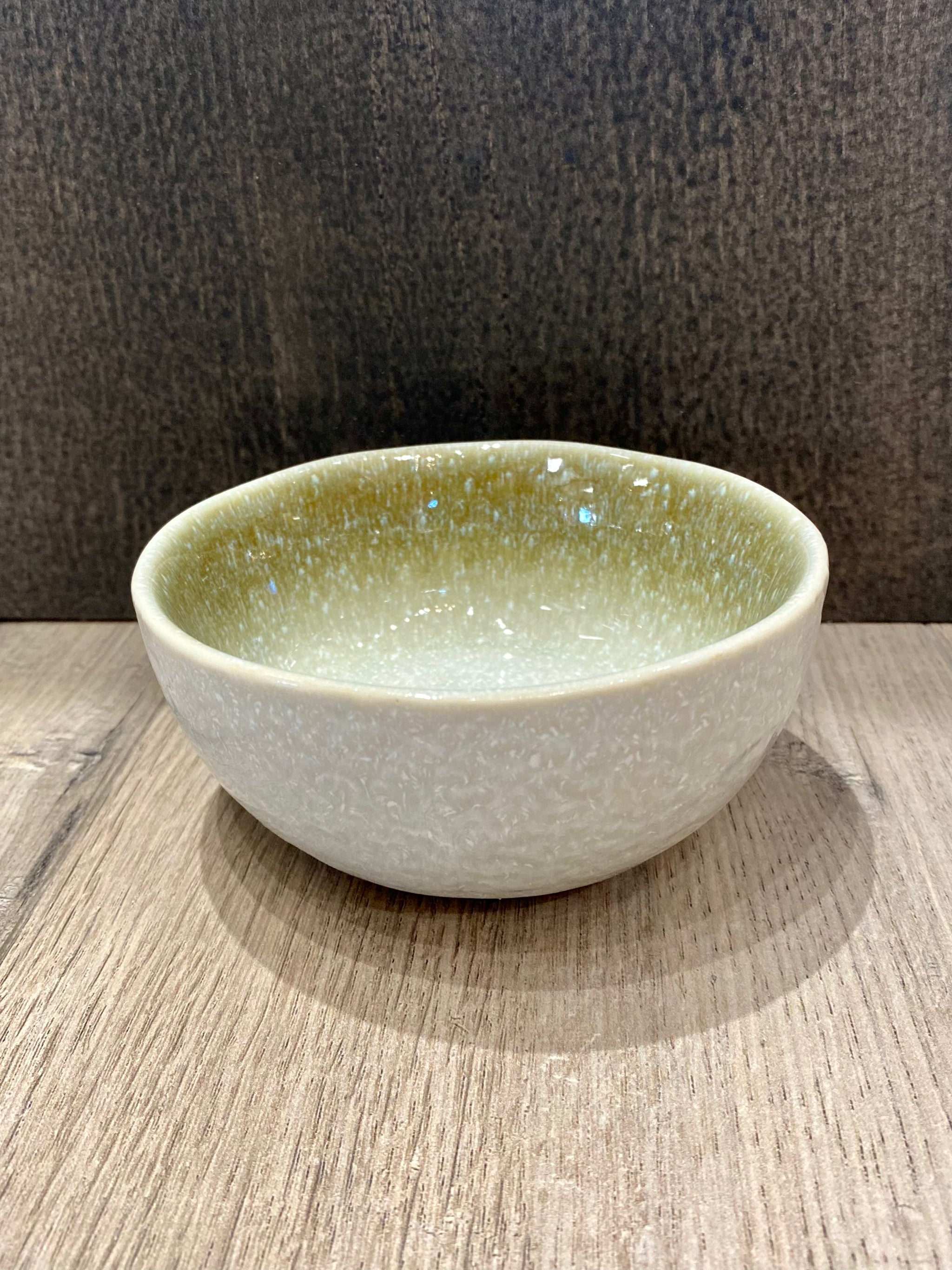 Danica Bowl Reactive Glaze Mist Green