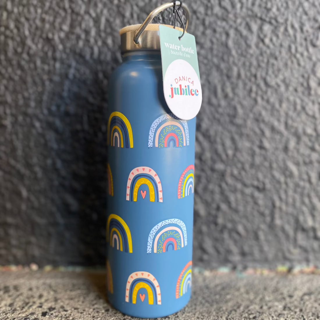 Danica Water Bottle Rainbows