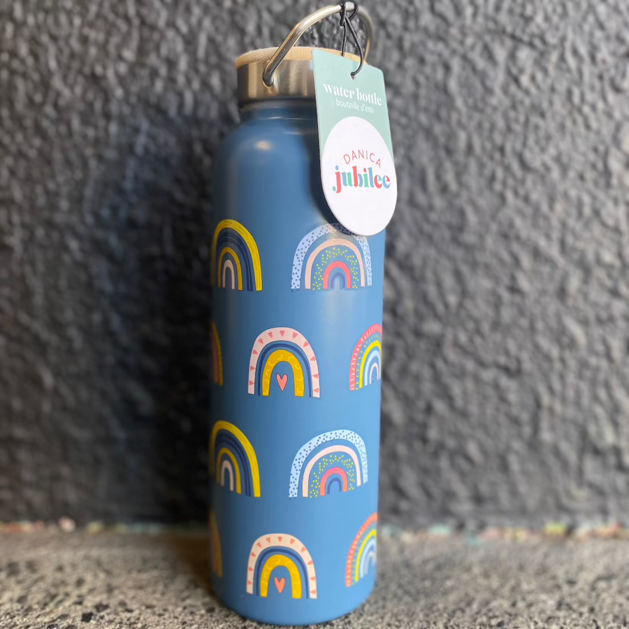 Danica Water Bottle Rainbows
