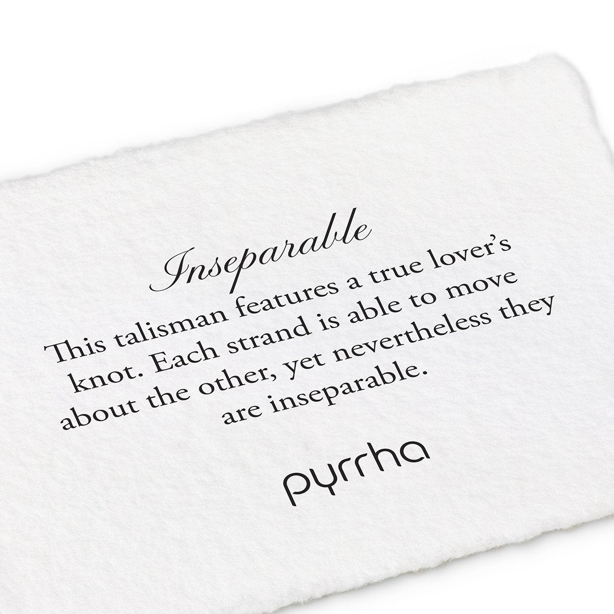Pyrrha Talisman Inseparable