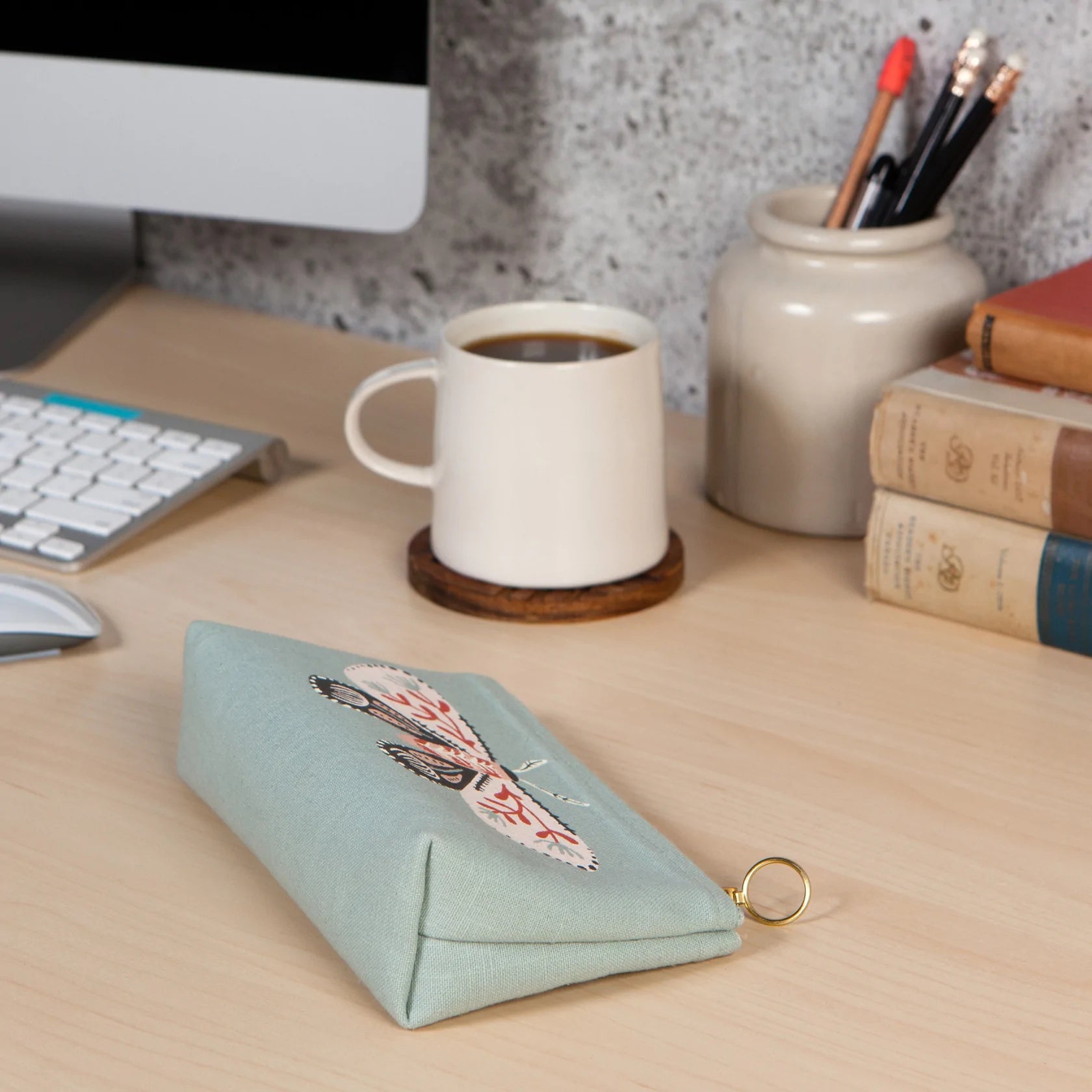 Danica Studio Cosmetic Pencil Bag Small Far and Away