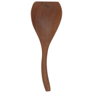 Danica Teak Wood Shovel Short Wavy