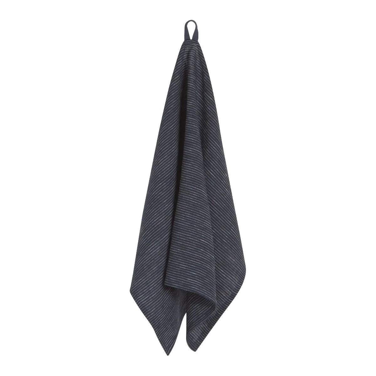 Danica Heirloom Linen Tea Towel Midnight