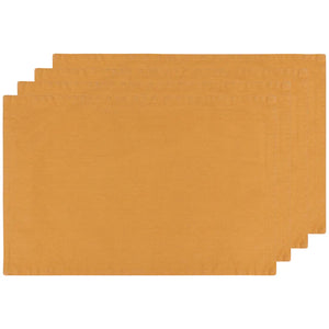 Danica Heirloom Placemats Stonewash Ochre