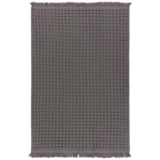 Danica Heirloom Cotton Hand Towel Charcoal