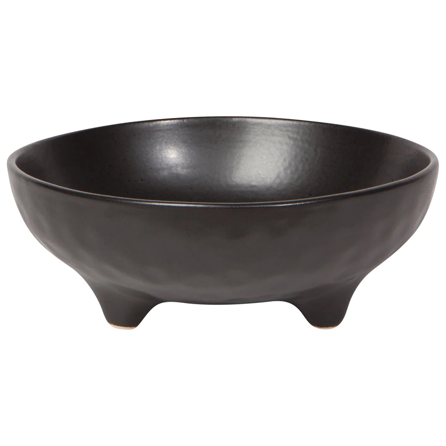 Danica Footed Bowl 6 Inch Black