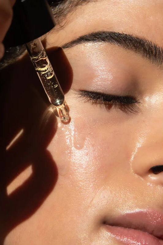 Om Organics Pure + Calm Infusion Refining Face Elixir