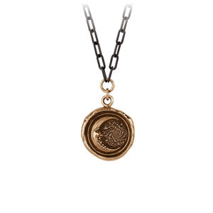 Pyrrha Trust The Universe Talisman Bronze