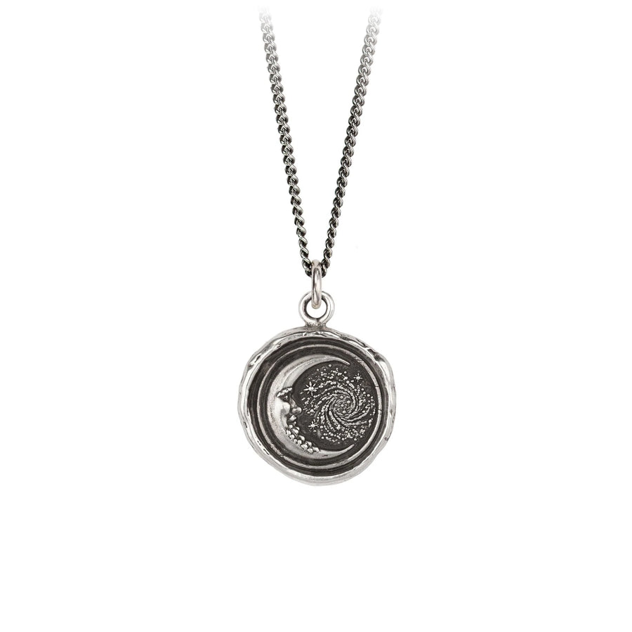 Pyrrha Trust The Universe Talisman Silver